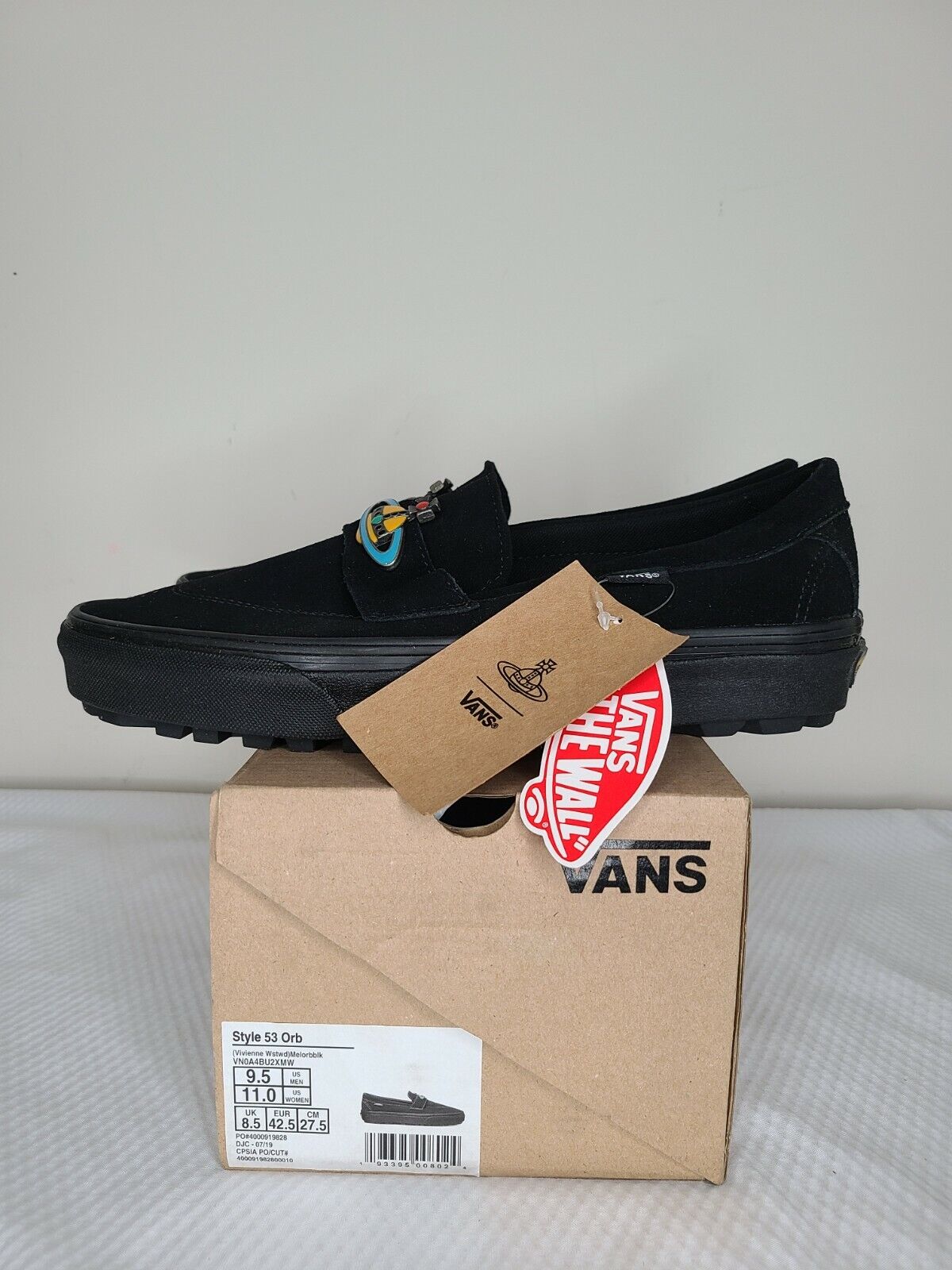 Vans x Vivienne Westwood Style 53 Anglomania Men's Shoes Size: 9.5 (WMNS:  11)