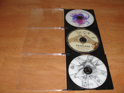Lot of 3 Taylor Swift CDs - Fearless, Speak Now, Speak Now Enhanced CD