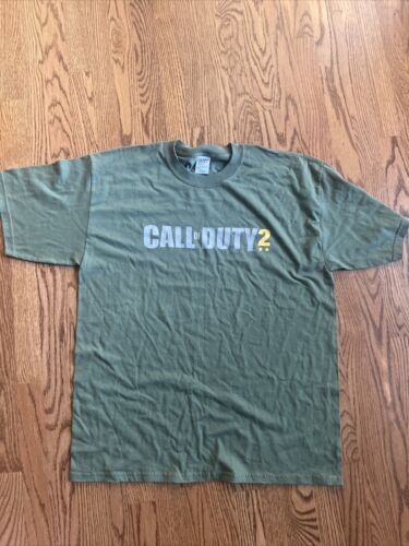 Call Of Duty 2** Videogame T-Shirt Green Activision