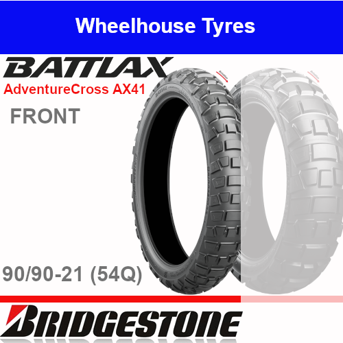 Bridgestone Battlax AX41 Adventure Cross Motorcycle Tyre Pair Deal eBay