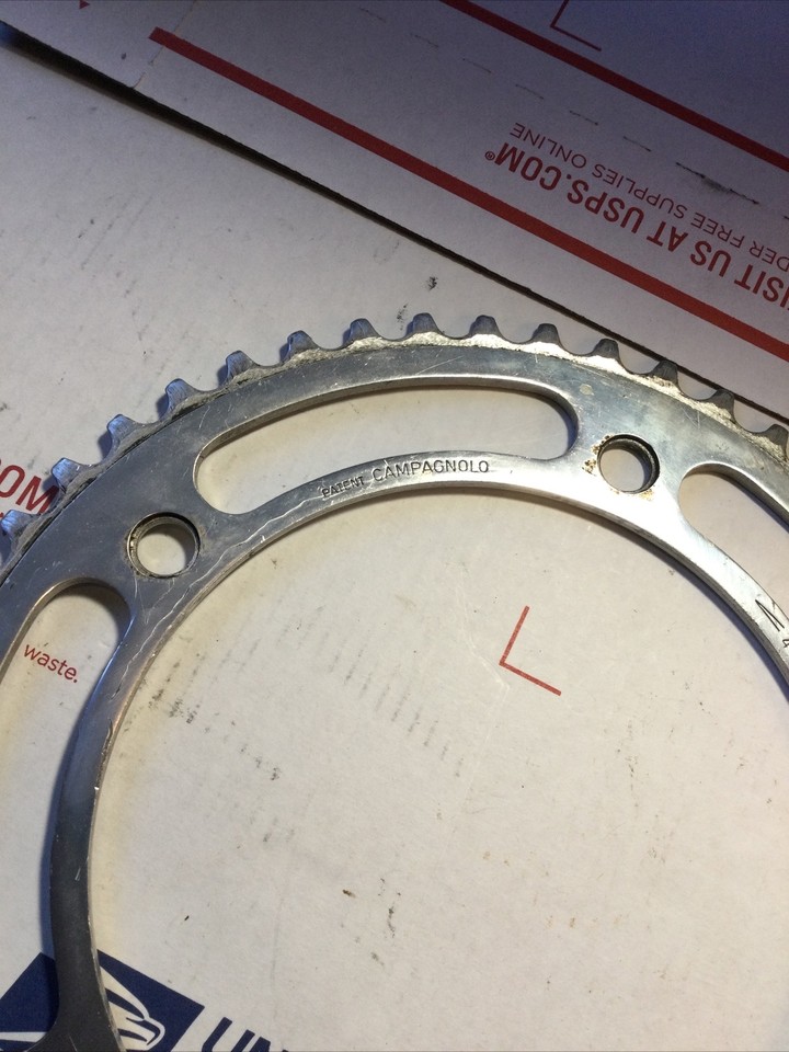 Plateau (chaîne) Campagnolo Record Pista 49 Dents - 151 BCD, 1/8" - Occasion Excellente