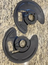 1968-70 Amc Amx Javelin Disc Brake Rear Splash Dust Shields Rare Powdercoated
