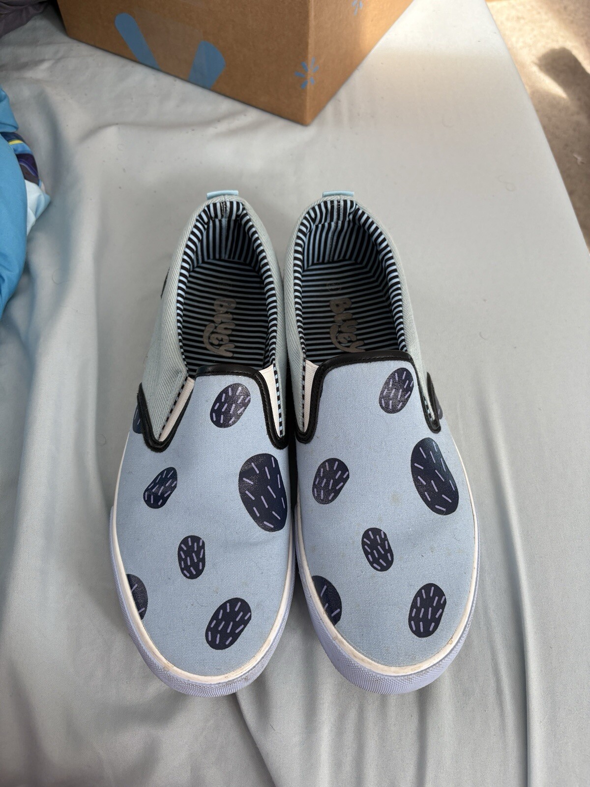 Bluey Bandit-themed Slip-on Shoes - Men’s 10-1/2