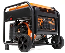 WEN GN625iX 6250W Open Frame Inverter Generator with CO Shutdown Sensor