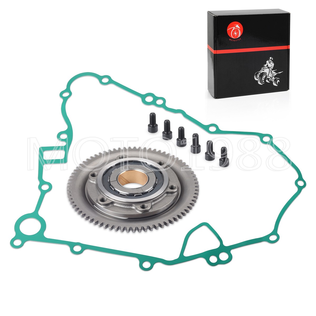 Starter Clutch And Idler Gear Fit Kawasaki Brute Force 750 KVF750