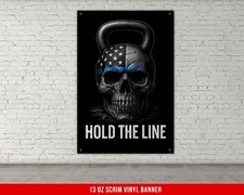 Weightlifting Gym Banner - Inspirational Home Gym Wall Art