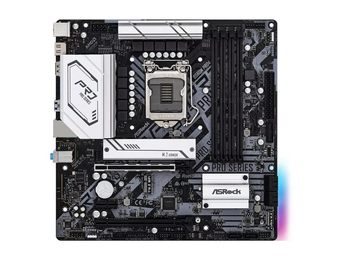 ASRock B560M PRO4 LGA 1200 Intel B560 SATA 6Gb/s Micro ATX ASRock B560M PRO4 LGA 1200 Intel B560 SATA 6Gb/s Micro ATX