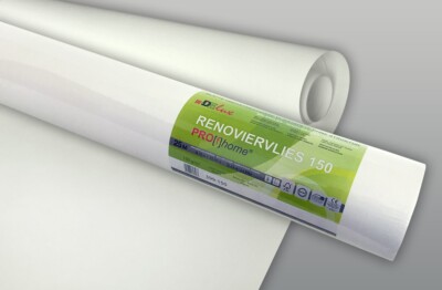 150 g Vlies Malervlies Renoviervlies Saniervlies Objektvlies 25 Meter | 18,75 qm