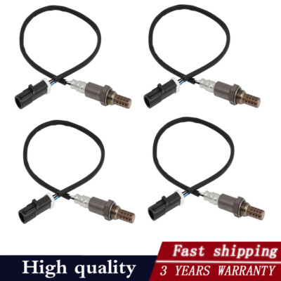 4PC Oxygen Sensor Up+Down For Ford 2005-07 Five Hundred Freestyle 2002-06 Taurus