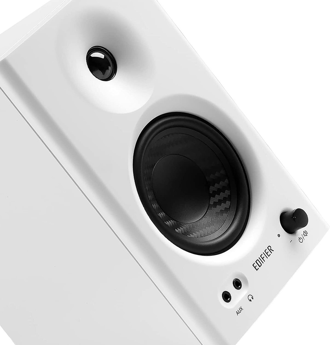 Edifier MR4 White Active Bookshelf Studio TV/MAC/PC Speakers