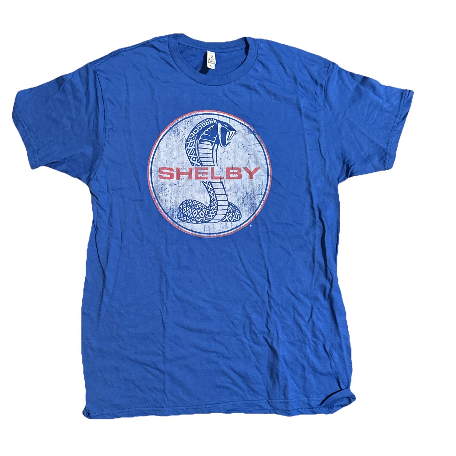 PONY Shelby T Shirt Maglietta Uomo Grafica Ford Mustang Cobra Muscle Car GT500 Uomo Large