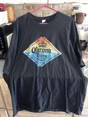 Corona Extra Black 3XLB 100% Cotton Tshirt