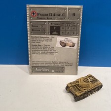 Axis Allies: Germany - Panzer II Ausf. C With Card 9 31/48