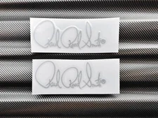 PAUL REED SMITH PRS Guitar Bass Vinyl Silkscreen Headstock Self-Adhesive Sticker