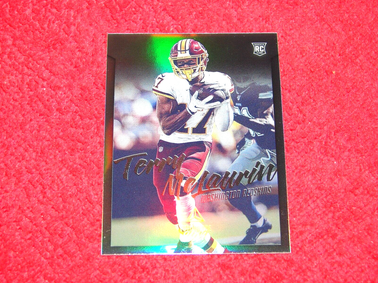 TERRY MCLAURIN REDSKINS 2019 PANINI CHRONICLES LUMINANCE RC #216 (CD254)
