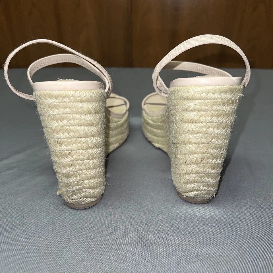 Alpargatas de cuña Steve Madden para mujer tragaluz con tiras talla 9? Beige Foto 4 de 4