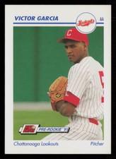 Victor Garcia 1991 Line Drive AA #159 Chattanooga Lookouts Baseball Card
