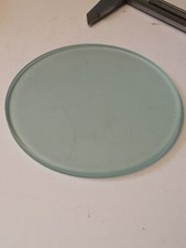 Clear Glass Round 95mm Stage Plate Insert for Stereozoom Microscopes 5mm Thick