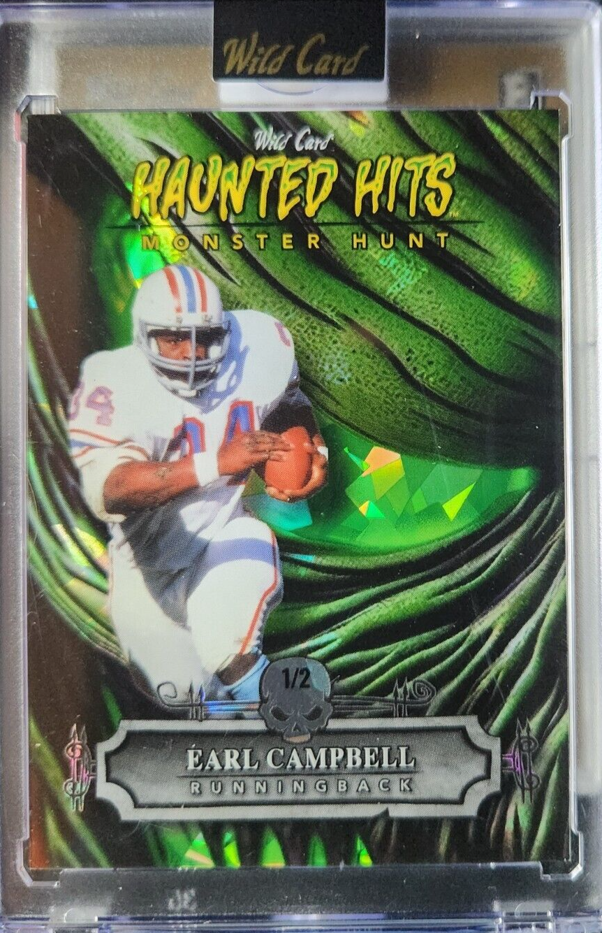 Earl Campbell 2024 Wildcard Haunted Hits #HHP-EC /2