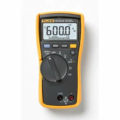 Fluke 110 True-RMS Digital Multimeter 6,000 Counts with Large Led Backlight