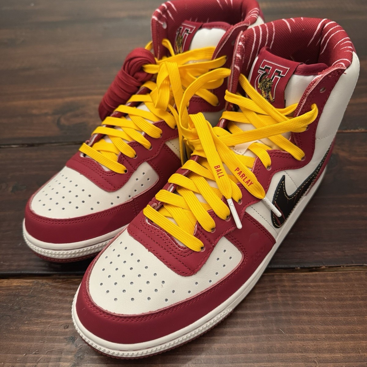 Nike Terminator High Tuskegee University Shoes Size 10 Men display picture 1