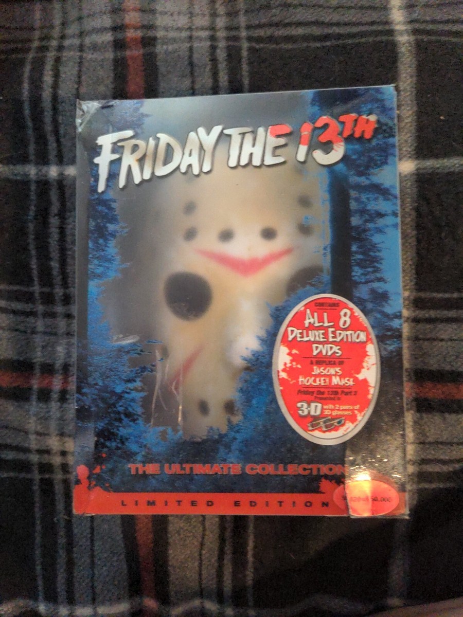 Friday the 13th The Ultimate Collection DVD Boxset With Replica  