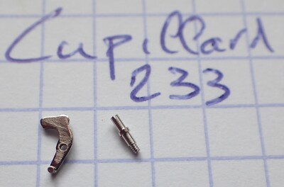 Tirette Et Vis Pour Chronographe Landeron 48, 443, 5443 - Pièce Détachée D'horlogerie