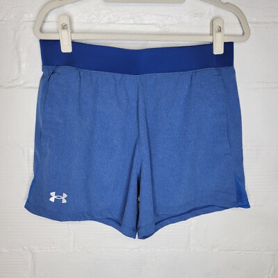 Under Armour Women's Large Running Shorts Fitted Speedpocket
