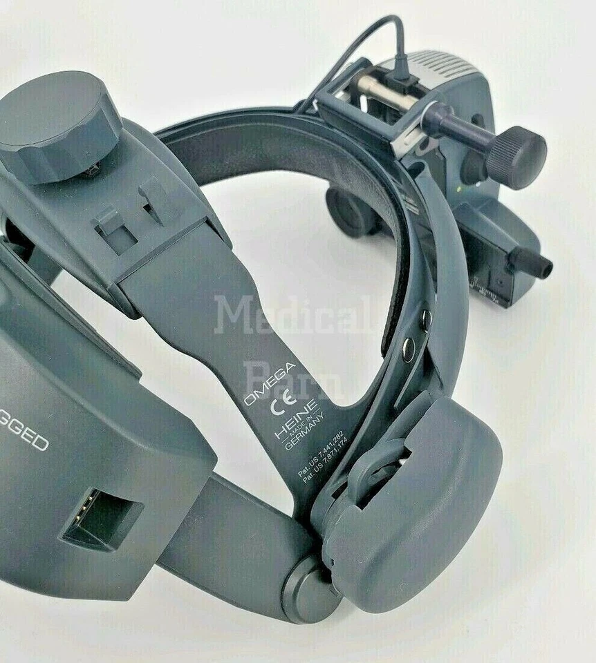 Oftalmoscopio indirecto Heine inalámbrico Omega 500 desenchufado con cargador Foto 3 de 4
