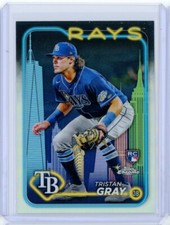 2024 Topps Chrome TRISTAN GRAY RC Big Apple Refractor Fanatics Fest Exclusive