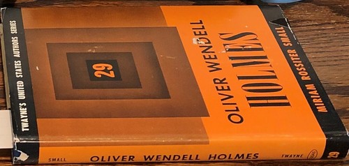 Oliver Wendell Holmes # 29 by Miriam Rossiter Small (1962 HB) - Picture 3 of 3