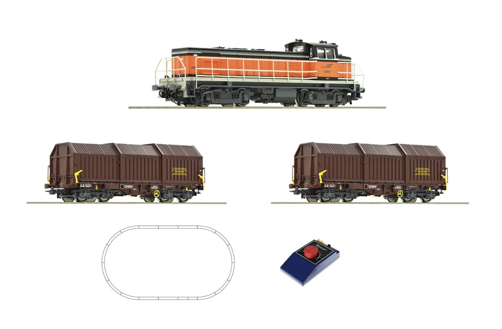 ROCO BB6300 SNCF coffret analogique d'initiation haute précision à l'échelle HO 1/87