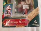 Holiday Creations Musical Santa At North Pole Worn Box Vintage Illuminated 1993 — photo 2