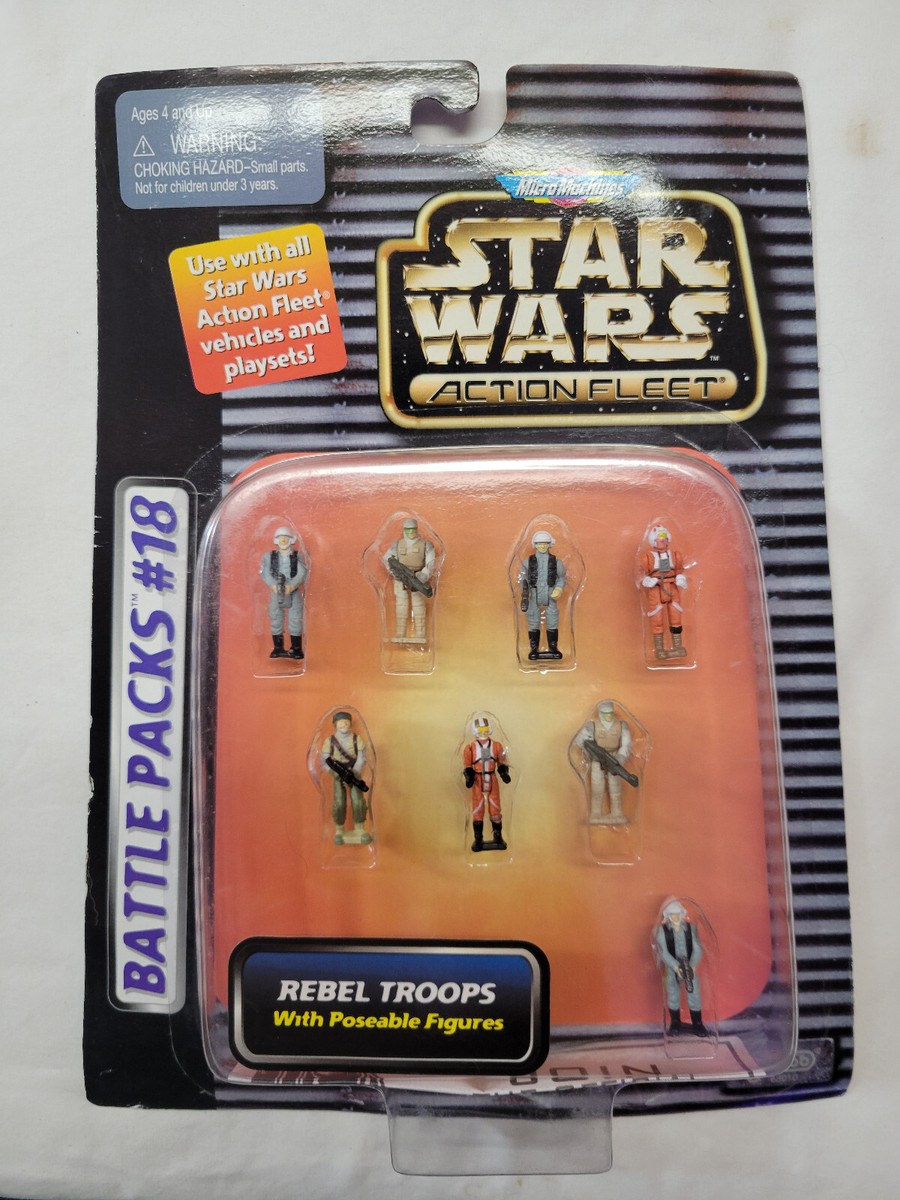 Star Wars Action Fleet Micro Machines Battle Packs 1997 New Sealed