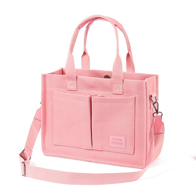 Canvas Tote Bag for Women Large Laptop Travel Tote Handbag Totes with Crossbody