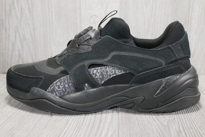 New Puma thunder disc Les Benjamins Black Shoes Mens Size 9 and 14