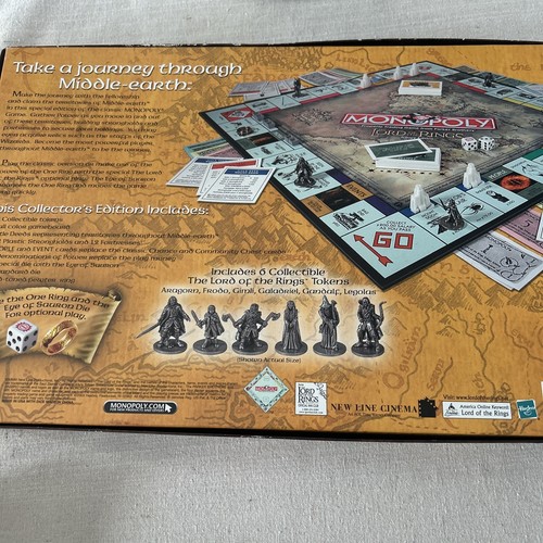 NEW Hasbro Gaming Monopoly - The Lord of the Rings Trilogy Edition - Picture 5 of 6