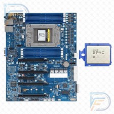 AMD EPYC 7401 24C/48T SP3 CPU  GIGABYTE MZ01-CE1 ATX Server Motherboard Combo