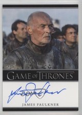 2024 Game of Thrones Legends the Realm Bordered James Faulkner as Auto 0jr1