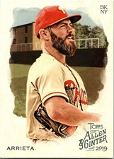 2019 Topps Allen & Ginter #249 Jake Arrieta