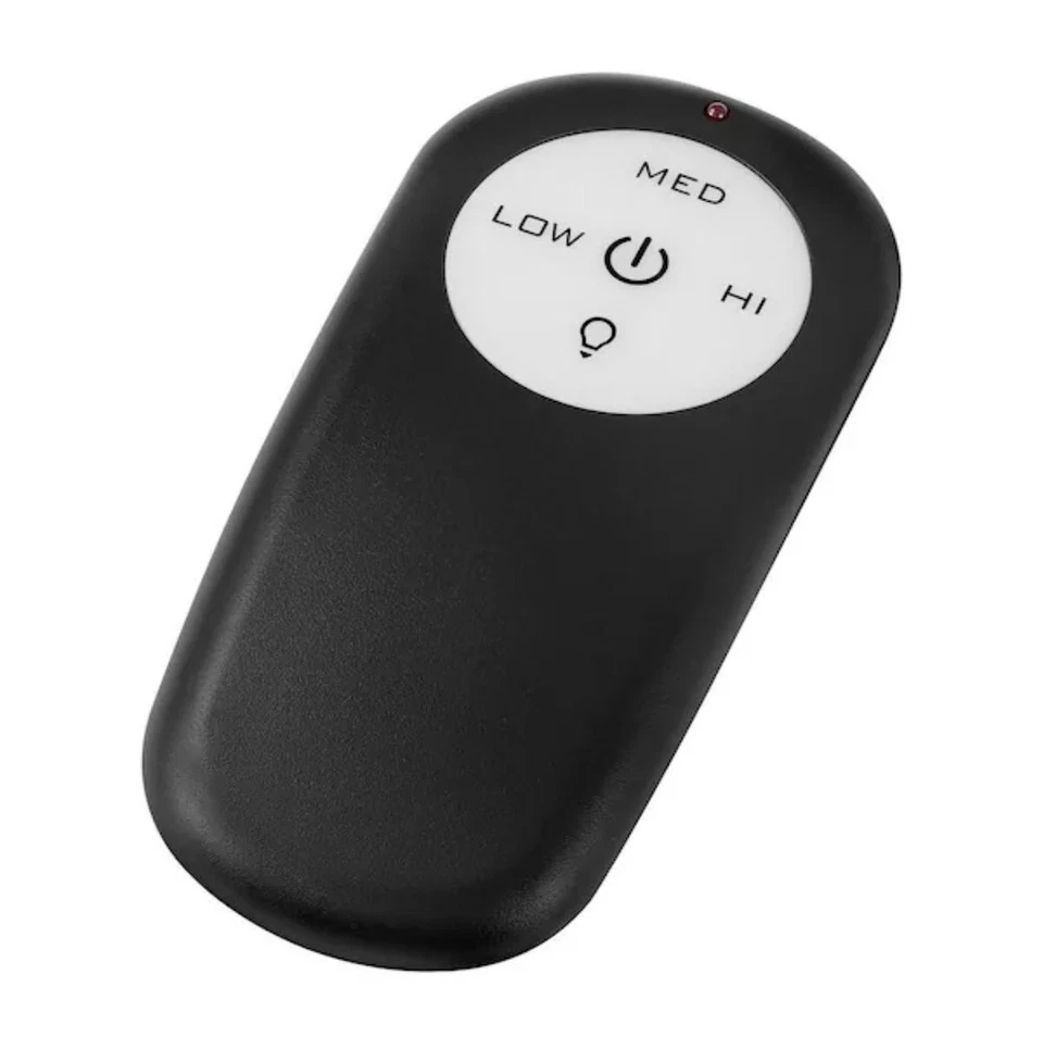 Merwry 52 In. Intergrated LED Matte White Ceiling Fan with Light and Remote - Image 4 of 4