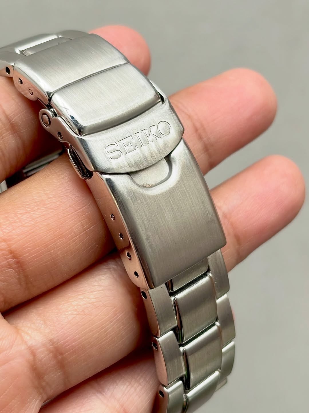 Rare Seiko Prospex SNE571P1 Solar Divers Dark Brown Dial Date Sport Watch Men image 5