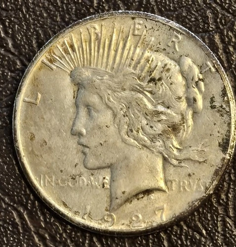 1927 (P) Peace Dollar  low VF