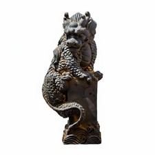 chinesische Tischfigur chinesischer Stil mythische Tierfigur Reliefmuster