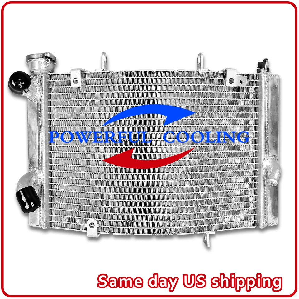 Radiador de carreras de aluminio para Triumph Street Triple 675 675R 2008-2012 2010 2011 Foto 4 de 4