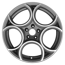 For Alfa Romeo Stelvio 18-19 Alloy Factory Wheel 5-Hole Machined & Dark Charcoal