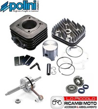 Set Renforcement Cylindre 70CC Arbre Dos Inondations Roulements Polini Piaggio