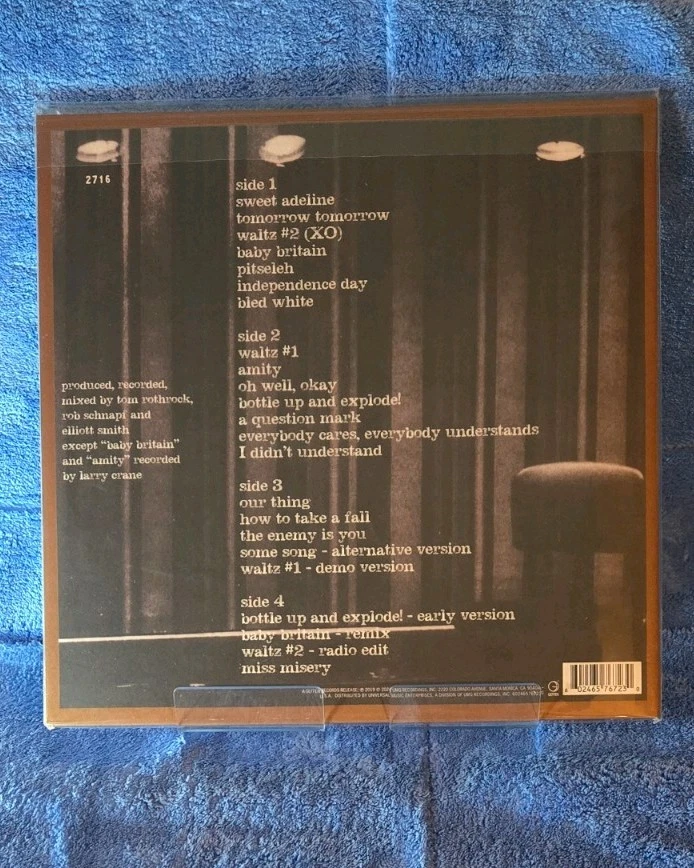 Elliott Smith XO 2LP Deluxe Edition Vinyl Record IVC Exclusive Color Sealed - Image 2 of 2