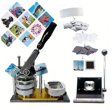 50mm 2" Square Magnet Making Machine High Quality for DIY Craft Decoration