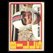 Marlin Briscoe Rookie #30 1972 Topps Buffalo Bills Football Card NFL EX. rookie card picture